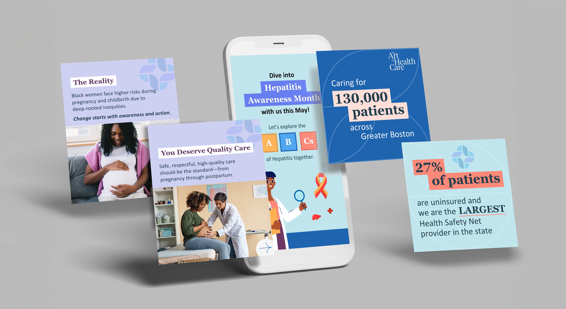 NeighborHealth 3 social post examples