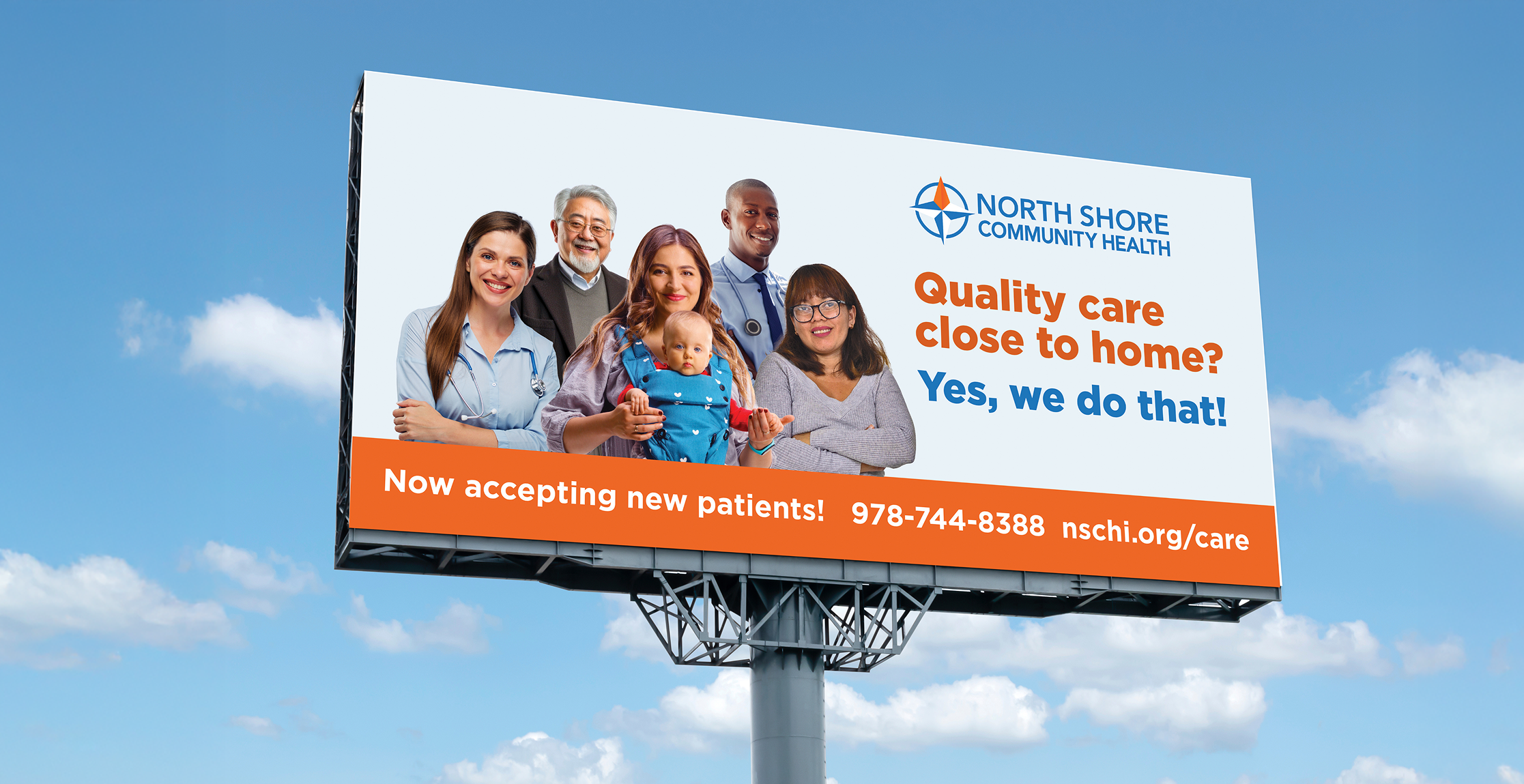 BILLBOARD FOR NORTH SHORE COMMUNITY HEALTH CENTER